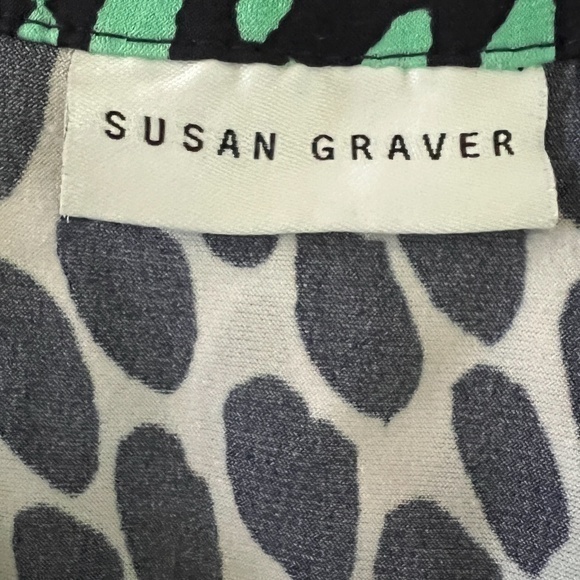 Susan Graver Sleeveless Peasant Top Sz. M - Picture 10 of 12